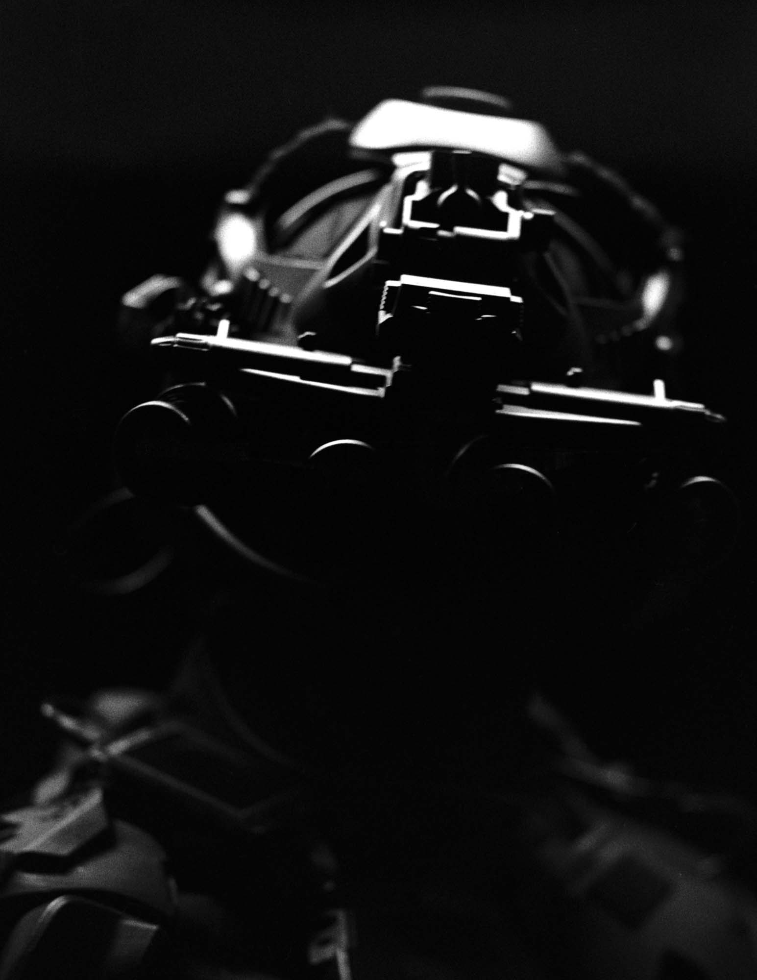 Black and white analog photograph shot on Mamiya RZ67 Pro II and Ilford Delta 3200 Professional by TheAnalogPhotographer (United States).