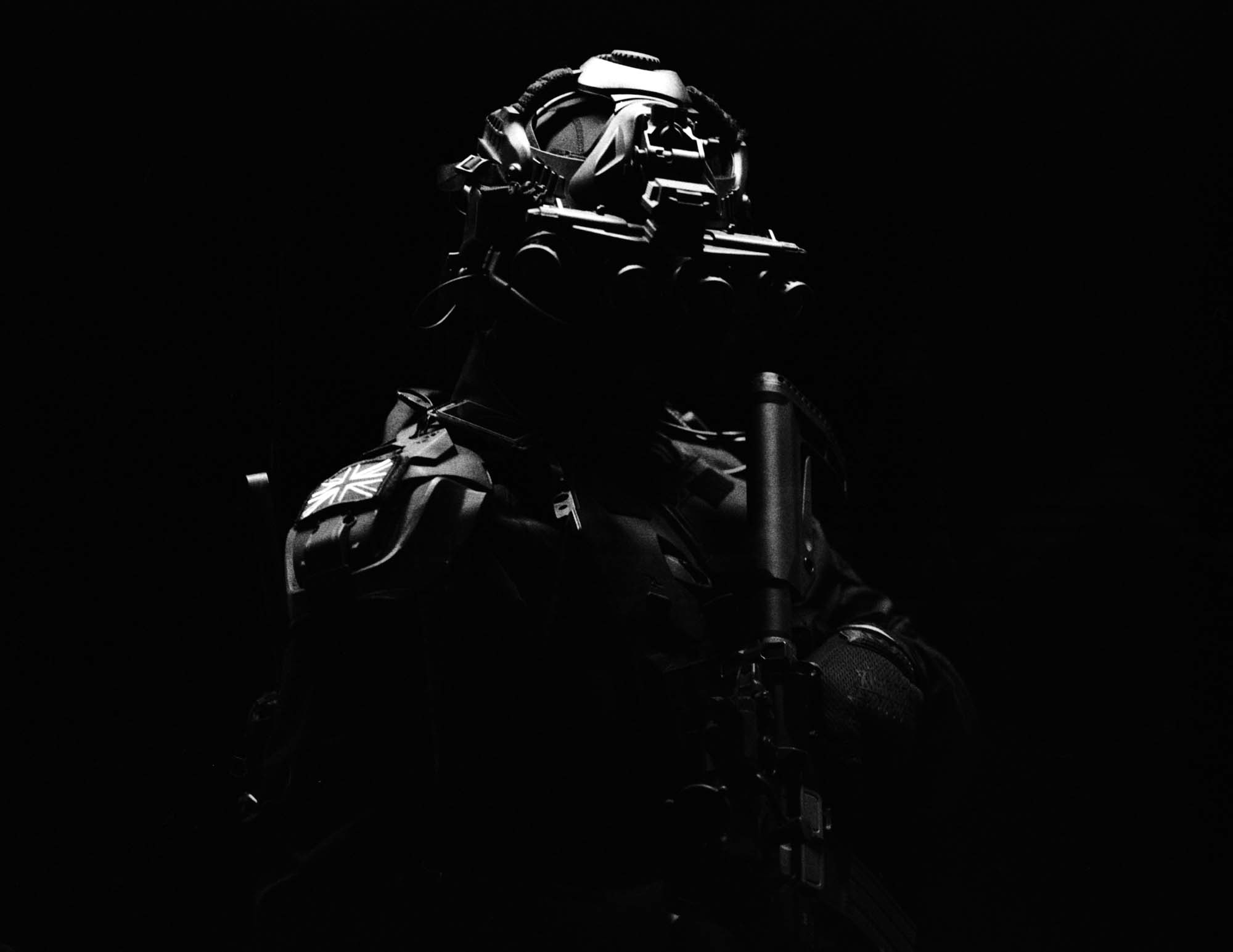 Black and white analog photograph shot on Mamiya RZ67 Pro II and Ilford Delta 3200 Professional by TheAnalogPhotographer (United States).