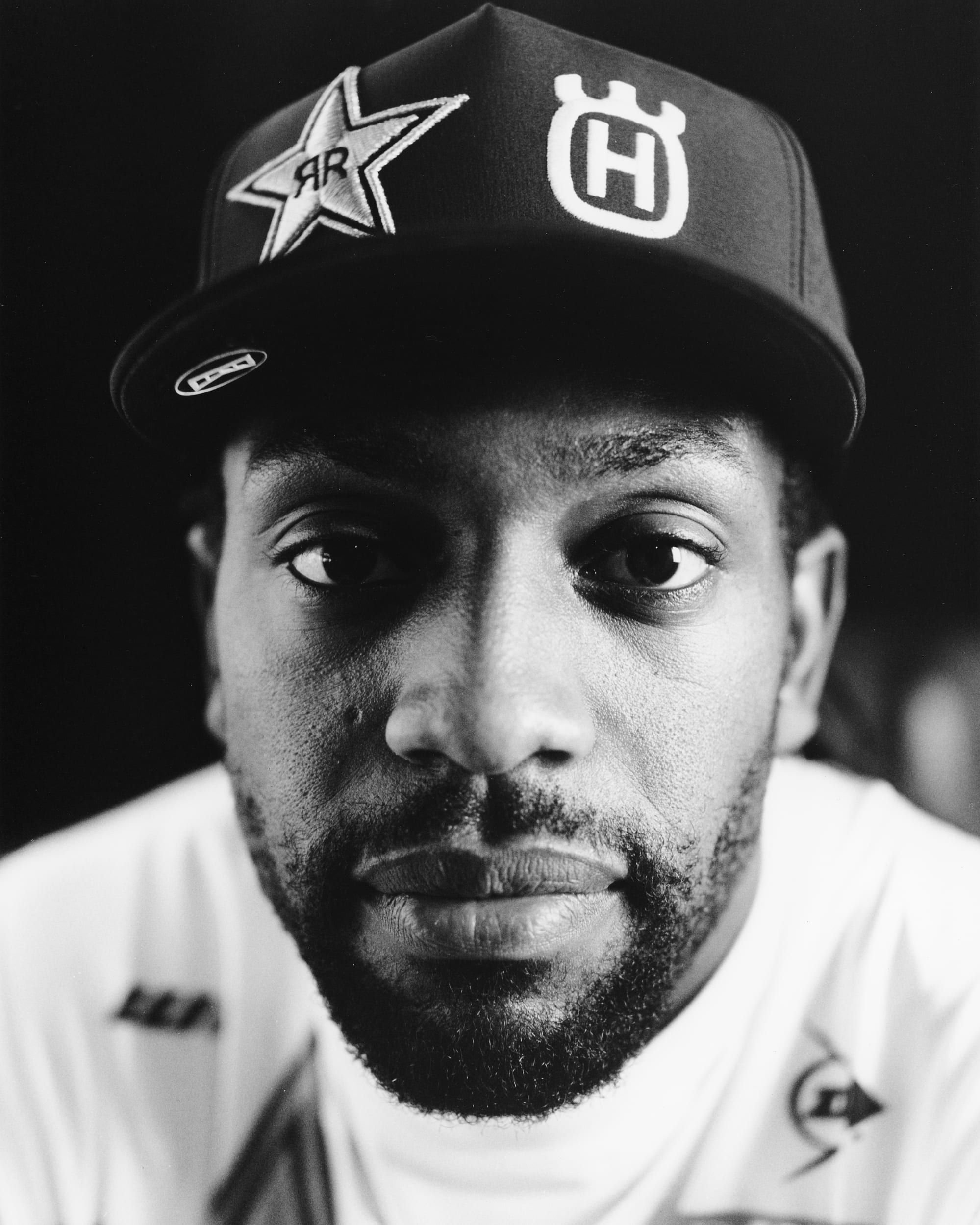 Black and white analog photograph shot on Mamiya RZ67 Pro II and Ilford Delta 400 Professional by TheAnalogPhotographer (United States). [Portraits]