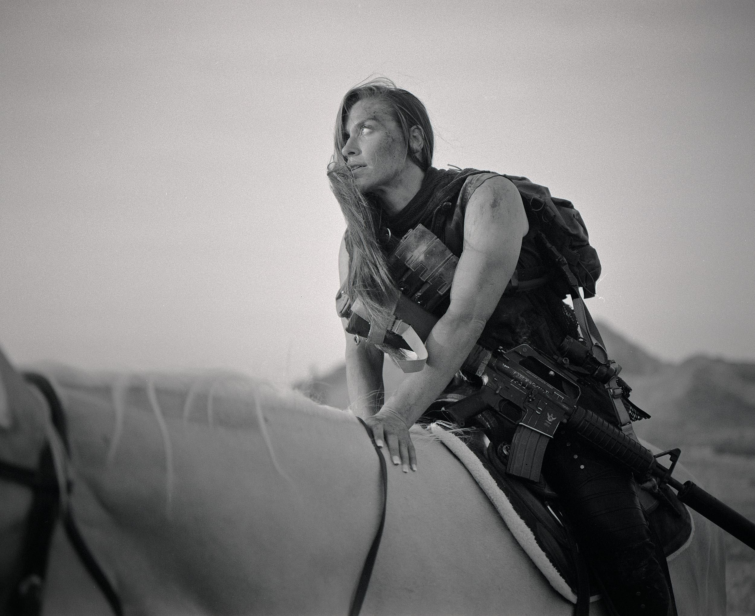 Black and white analog photograph shot on Mamiya RZ67 Pro II and Ilford Hp5 Plus in Arizona by TheAnalogPhotographer (United States). [Portraits]