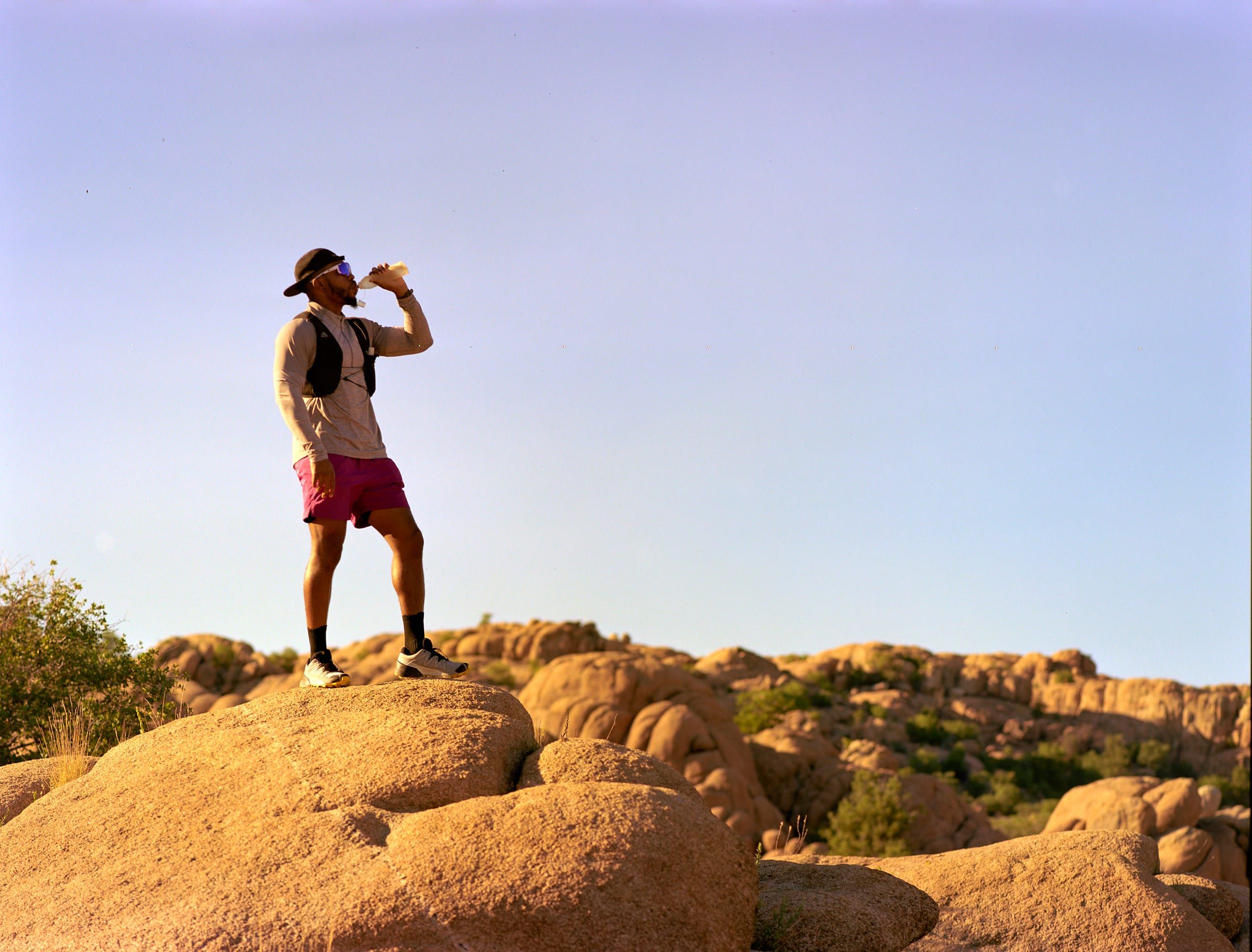 Color analog photograph shot on Mamiya RZ67 Pro II and Kodak Vision3 50D in AZ by TheAnalogPhotographer (United States). [Editorial]
