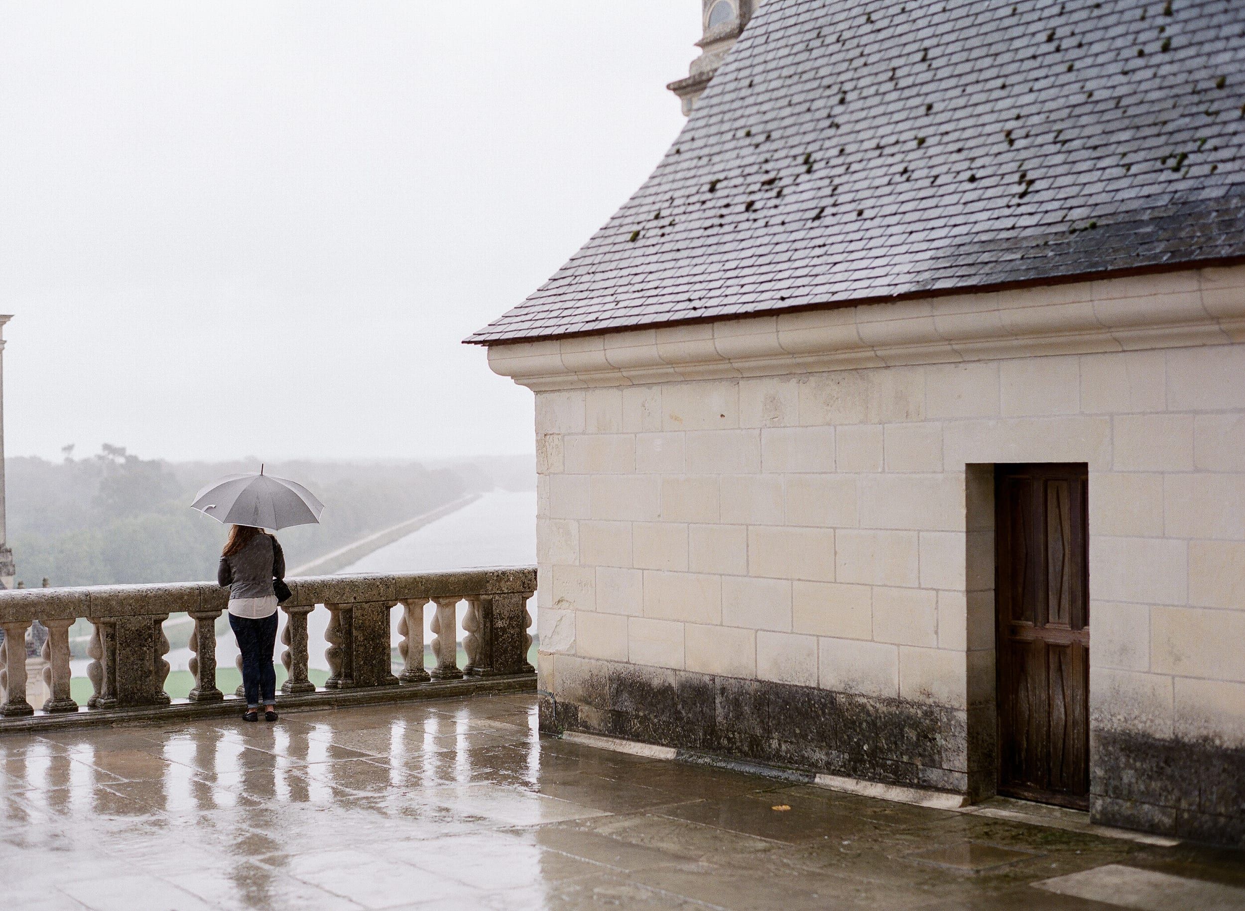 Color analog photograph shot on Contax 645 and Fujifilm Fujicolor Pro 400h Professional with 80mm f2 in Loire Valley, France by Jack_von_Linden (United States). [Travel]