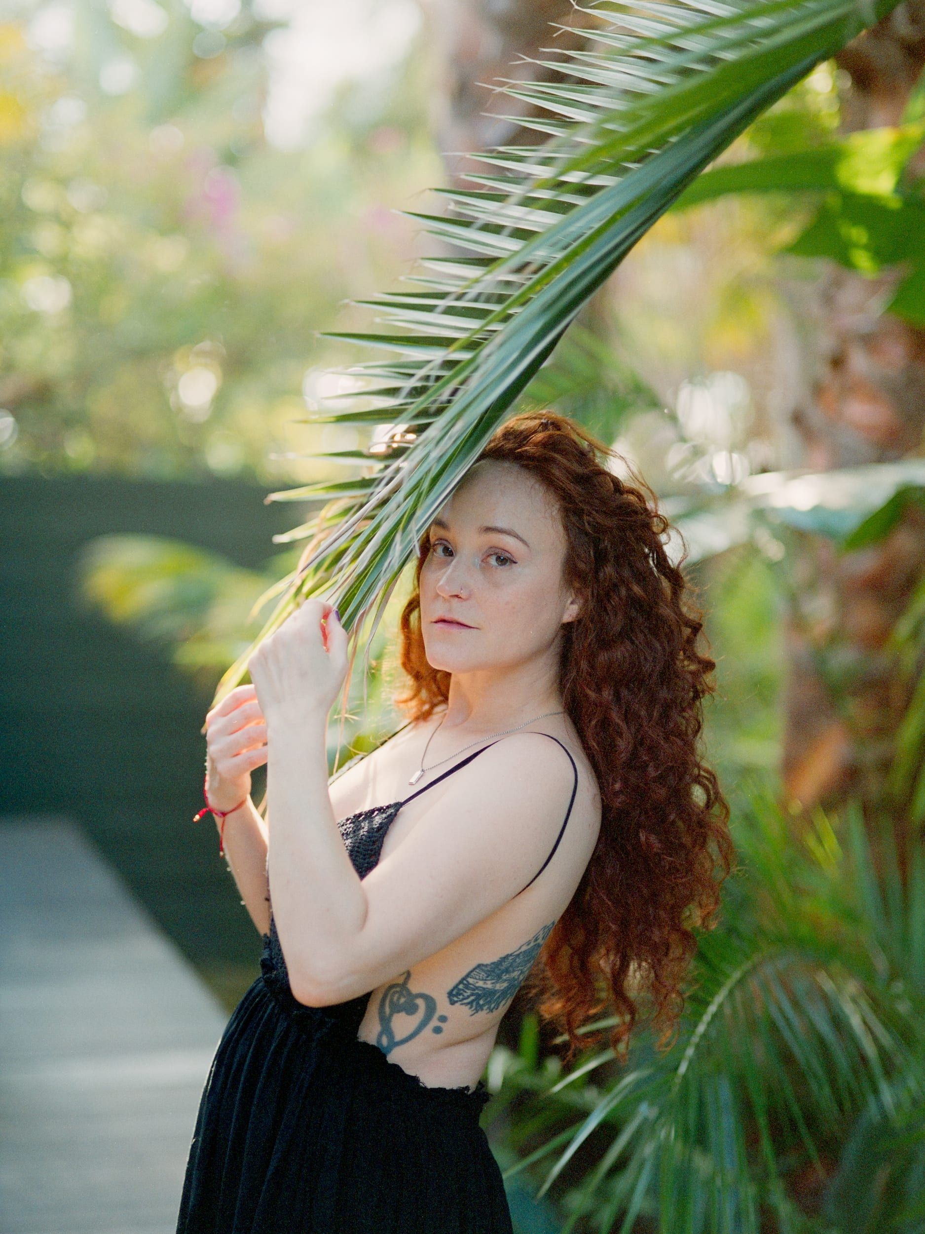 Color analog photograph shot on Hasselblad H1 and Fujifilm Fujicolor Pro 400h Professional with 100mm f2.2 in Los Angeles, California by Jack_von_Linden (United States). [Portraits]